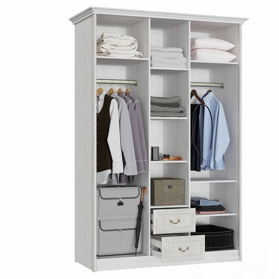 Шкаф 3-х створчатый (дуб сонома) ЯН-05